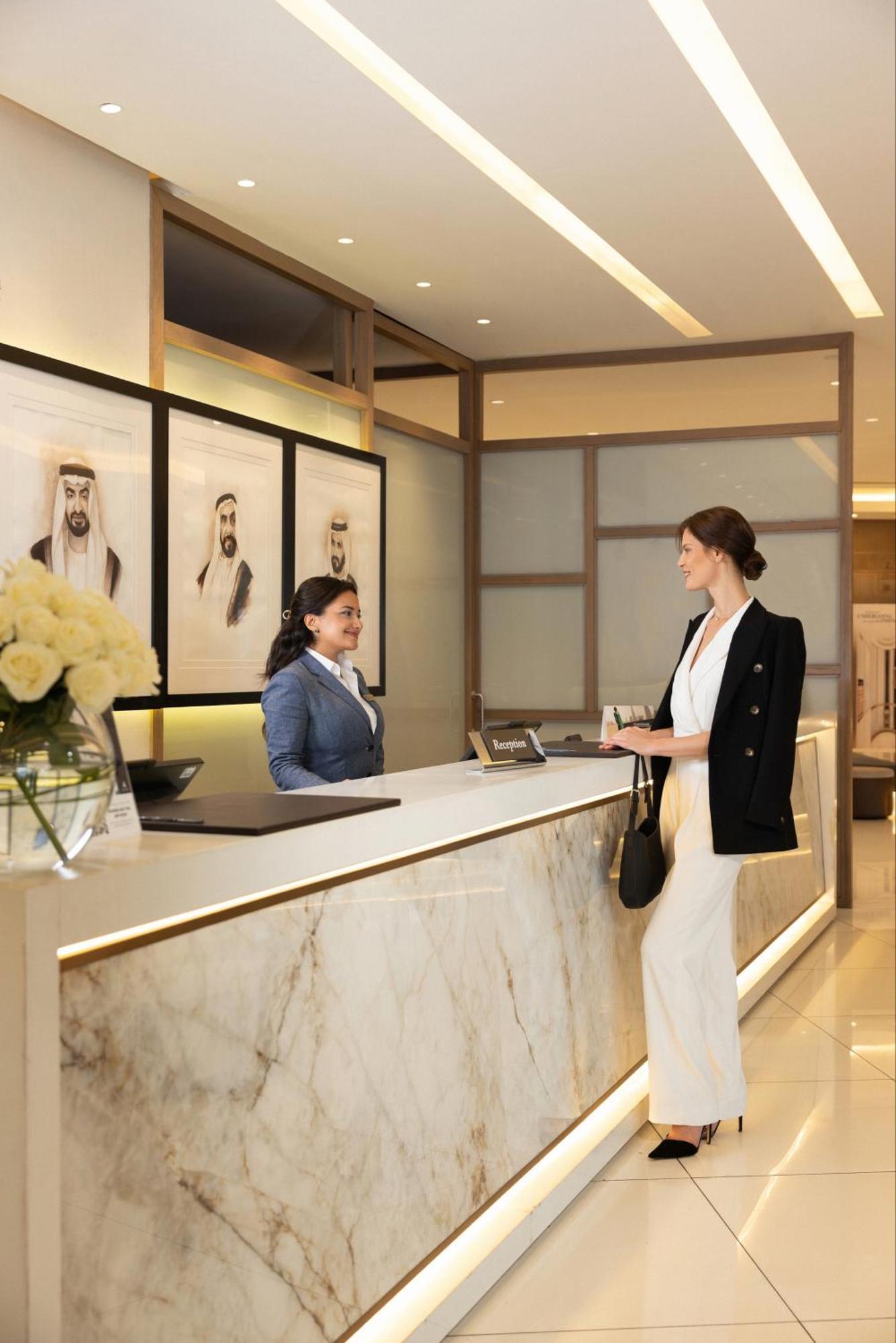 Fairmont Dubai Hotel Exterior foto